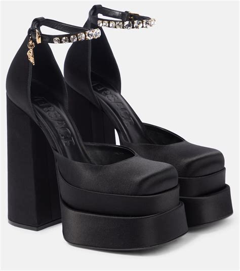 versace heels platform dupe|versace medusa platform pumps.